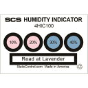 DESCO 湿度表示カード 相対湿度10% 20% 30% 40% 100枚入 (品番:4HIC100)(注番1112795)