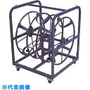 デンサン マジックリール ダブルフレーム (品番:MRF-4803)(注番1113088)・(送料別途見積り,法人・事業所限定)【大型】