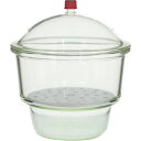SIBATA ねじ口デシケーター 白 300mm (品番:017410-300)(注番1118292)・(送料別途見積り,法人・事業所限定,取寄)
