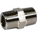 フジトク 六角ニップル 50A ステンレス SUS316L (品番:6N-PT-50A-SU6L)(注番1120108)・(送料別途見積り,法人・事業所限定,取...