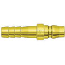 日東 真ちゅう製ハイカプラ(ホース取付用プラグ)相手側1/2インチ 1.5Mpa(00207) (品番:40PH-BRASS)(注番1130293)