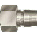 日東 TSPカプラ 鋼鉄製(おねじ取付用プラグ) 相手側R1/4(00806) (品番:2TPF-STEEL)(注番1134698)