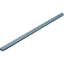 緑十字 ショックレスガード(H鋼用緩衝材) 適応幅17~21mm グレー 全長1m ショックレスガード-30GL (品番:246206)(注番1137962)
