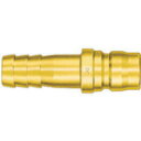 日東 TSPカプラ 真ちゅう製(ホース取付用プラグ) 相手側1/4インチ(00564) (品番:2TPH-BRASS)(注番1139088)