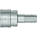 日東 TSPカプラ ステンレス製 ニトリルゴムSG(NBR)(ホース取付用ソケット) 相手側1/8インチ(00711) (品番:1TSH-SUS-NBR)(注番...