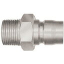 日東 TSPカプラ ステンレス製(めねじ取付用プラグ) 相手側Rc1(00697) (品番:8TPM-SUS)(注番1139533)