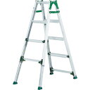 □アルインコ 高段差用伸縮脚付きはしご兼用脚立 天板高さ1.29〜1.73m(長わく)・1.00〜1.44m(短わく) (品番:PRH1215FX)(注番114...