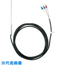 TRUSCO 温度センサー Pt100Ω測温抵抗体 1.6mmX100mm (品番:OSPT-161100Y)(注番1163609)