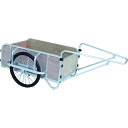HARAX 輪太郎 26×2-1/2Nノーパンクタイヤ 積載面1200×800 (品番:BS-3000NG)(注番1166310)・(送料別途見積り,法人・事業...