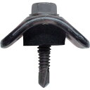 ダイドーハント 波板専用ビス ポリカ座金 鉄下地用 5X25 ブロンズ 120本 (品番:00045925)(注番1197917)・(送料別途見積り,法人・事業...