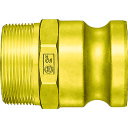 日東 レバーロックカプラ(めねじ取付用) 相手側取付サイズ:Rc3/4インチ(03526) (品番:LF-6TPM-BR)(注番1209973)