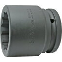 コーケン 38.1mm差込 インパクト12角ソケット 80mm (品番:17405M-80)(注番1213583)・(送料別途見積り,法人・事業所限定,取寄)