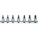 コーケン 6.35mm差込 トルクスプラスビットソケットレールセット 7ヶ組 (品番:RS2025/7-IP)(注番1215165)・(送料別途見積り,法人・事...