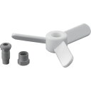 フロンケミカル ジェット型8Φ羽根のみ(PTFE+PEEK) (品番:NR2681-006)(注番1216502)・(送料別途見積り,法人・事業所限定,取寄)