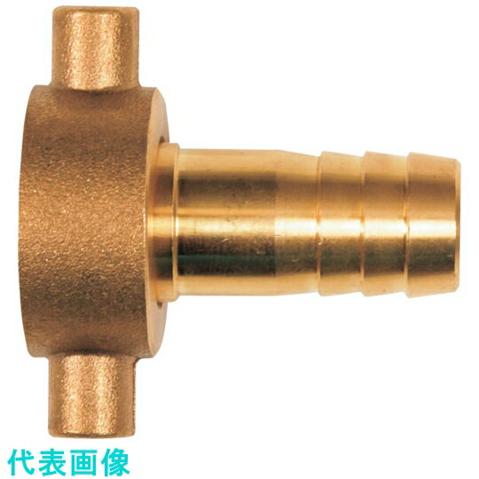 スーパー工業　ホースジョイント（ツバ付ナット付）　A：1／2　B：φ12 （品番:04999083）（注番1220965）