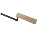 カネ三 本焼平目地鏝首長60 コテ幅21.0mm コテ長さ150mm (品番:HRMH-15021)(注番1244282)・(送料別途見積り,法人・事業所限定,...