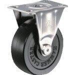 ハンマー　Sシリーズオールステンレス　固定式ゴム車輪　75mm （品番:320SR-R75）（注番1251317）