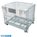 □123 吊上げ式かご型パレット L型フタ付 (品番:PM-LPT2)(注番1252002)・(送料別途見積り,法人・事業所限定)【大型】