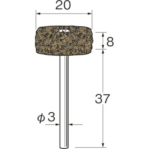 リューター　クッションサンダー（不織布） （品番:S2521）（注番1259574）・（送料別途見積り,法人・事業所限定,取寄）