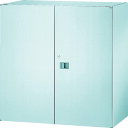 ダイシン ステンレス収納庫 H900両開き SS-09H (品番:SS-09H)(注番1261027)・(法人・事業所限定,直送元)