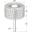 リューター　スリットサンダー粒度 （＃）：100外径 （mm）：80 （品番:S1967） （注番1261143）・ （送料別途見積り,法人・事業所限定,取寄）