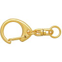 □ニッサチェイン ゴールド鉄キーホルダー (100個入) (品番:IKE-9-GD)(注番1261350)・(送料別途見積り,法人・事業所限定,取寄)