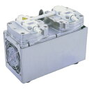 ULVAC 単相100V ダイアフラム型ドライ真空ポンプ (品番:DTC-22K)(注番1275277)・(送料別途見積り,法人・事業所限定,取寄)