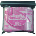 セイニチ ユニパック GP D‐4 カラーチャック ピンク (品番:GP-D-4-COLOR-CHAKKU-PINK)(注番1275433)