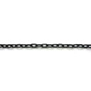 □ニッサチェイン 鉄カラーリンクU 15m巻 黒 (品番:R-IU216NE-BK)(注番1280315)・(送料別途見積り,法人・事業所限定,取寄)
