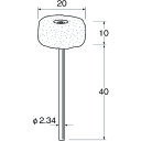 リューター 特殊バフ (品番:F8211)(注番1281826)・(送料別途見積り,法人・事業所限定,取寄)