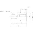 リューター LS-45用 延長アダプターM6 (品番:Q8821)(注番1282019)・(送料別途見積り,法人・事業所限定,取寄)
