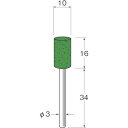 リューター 軸付フェルトバフ外径(mm):10 (5個入) (品番:F3310)(注番1282217)・(送料別途見積り,法人・事業所限定,取寄)