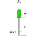 リューター 軸付フェルトバフ外径(mm):8全長(mm):50 (品番:F1708)(注番1283568)・(送料別途見積り,法人・事業所限定,取寄)