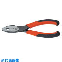 BAHCO 強力型ペンチ ピアノ線用 ピアノ線切断Φ2.5mm (品番:2628G-200)(注番1287800)