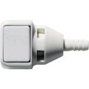 □日東 キューブカプラ相手側取付サイズ内径φ6チューブ(65191) (品番:SPC-06SH-VL-IVR-POM)(注番1289106)・(送料別途見積り,...