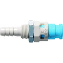 □日東 キューブカプラ相手側取付サイズ内径φ6チューブ(65244) (品番:SPC-06PHB-BLU-POM)(注番1293852)・(送料別途見積り,法人...