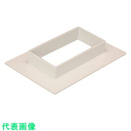 マサル　エムケーダクト付属品　フランジ　8号200型　クリーム （品番:MDF8205）（注番1298647）・（送料別途見積り,法人・事業所限定,取寄）