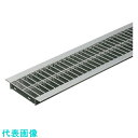 奥岡 ステンレス製 U字溝用 グレーチング 溝幅240用 P12.5 プレーン (品番:OSU4-15-24F(P12.5))(注番1326879)