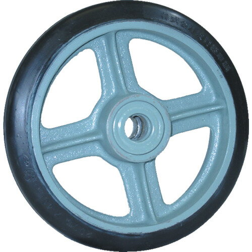 ヨドノ　鋳物中荷重用ゴム車輪ベアリング入　280φ （品番:SB280）（注番1336069）・（送