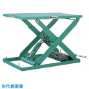 Bishamon テーブルリフト 2TON 均等荷重2000kg ストローク800mm テーブル寸法1300×700mm (品番:X20713-B)(注番133...