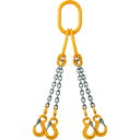 □象印 チェーンスリング100(アイタイプ) ラッチ付き 使用荷重6.4t (品番:4-TG-YP-10)(注番1347524)