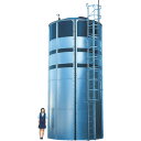 ダイライト A型密閉円筒型タンク 200L (品番:A-200)(注番1351070)・(送料別途見積り,法人・事業所限定)【大型】