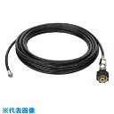 アサダ 1/4洗管ホース コック無 20m クイックカプラ仕様 (品番:HD03239)(注番1356960)・(送料別途見積り,法人・事業所限定,取寄)
