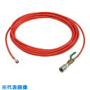 アサダ 1/4PU洗管ホース コック付 10m SUSワンタッチカプラ仕様 (品番:HD03226)(注番1356995)・(送料別途見積り,法人・事業所限定,...