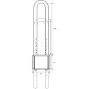 WAKI AEGIS南京錠 (品番:IB-106)(注番1358596)・(送料別途見積り,法人・事業所限定,取寄)