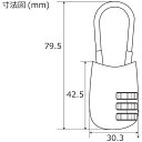 WAKI TSAロック (品番:IB-102)(注番1358597)・(送料別途見積り,法人・事業所限定,取寄)
