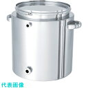 日東　ステンレス片テーパー型バンド式ジャケット容器150L 〔品番:KTT-CTL-J-565〕[1360407]「法人・事業所限定,直送元」 その1