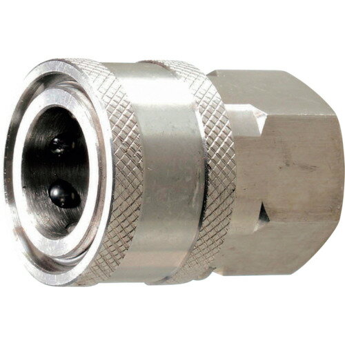 スーパー工業　ワンタッチカプラー　SUS　メス×メスネジ　1／4 （品番:040000689）（注番1366787）