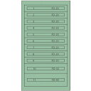 Vidmar ファインキャビネットFC-250V(塗装色:グリーン) (品番:FC-250V)(注番1367264)・(法人・事業所限定,直送元)