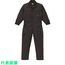 AUTO−BI つなぎ服1−006ブラック−S (品番:1-006-S)(注番1368102)・(送料別途見積り,法人・事業所限定,取寄)